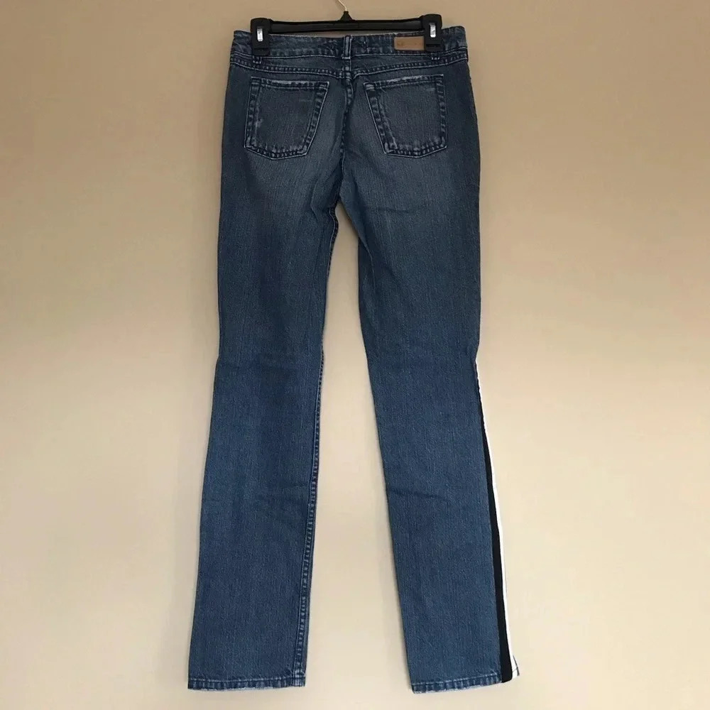 Paul & Joe Tuxedo Stripe Denim Skinny Jeans - Picture 2 of 6